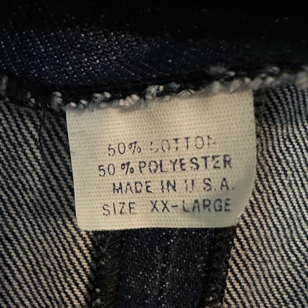 Denim Button-Up Vest - Picture 3 of 3